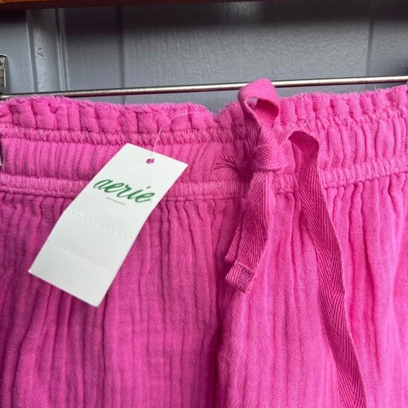 NWT Aerie hot‎ pink cotton skirt size XXS - Picture 6 of 6